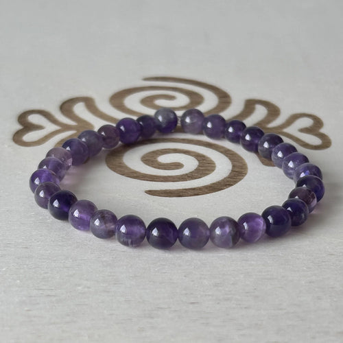 Bracelet Améthyste 6 mm – Gemavie