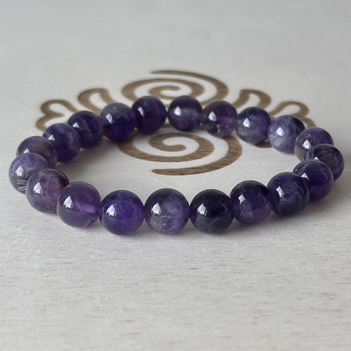 Bracelet Améthyste 8 mm – Gemavie