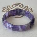Bracelet Améthyste rectangle – Gemavie