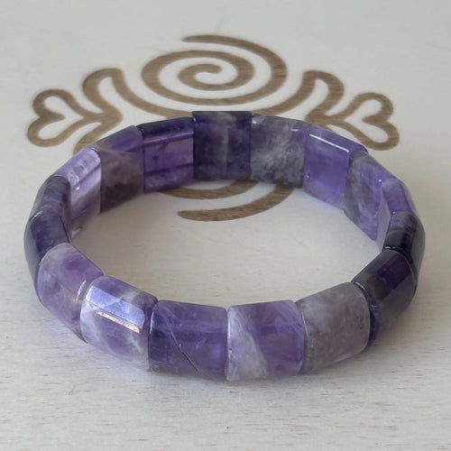 Bracelet Améthyste rectangle – Gemavie
