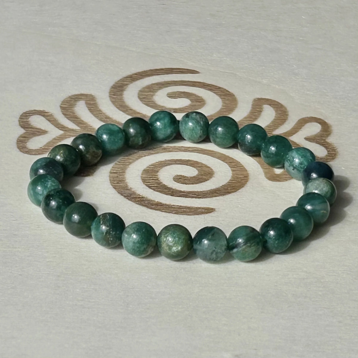 Bracelet Émeraude 8 mm – Gemavie