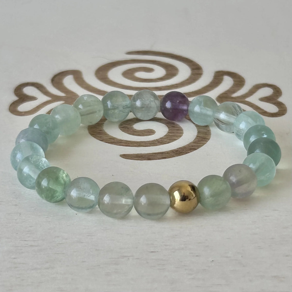 Bracelet Fluorite 8 mm – Gemavie