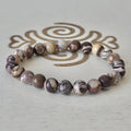 Bracelet Jaspe Zèbre 8 mm – Gemavie