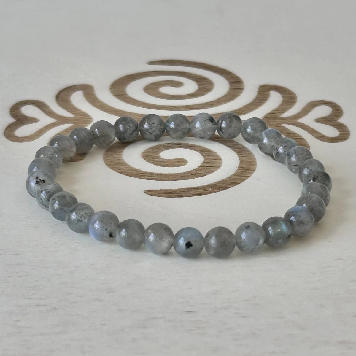 Bracelet Labradorite 6 mm – Gemavie