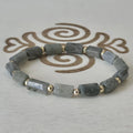 Bracelet Labradorite colonne 8 mm – Gemavie