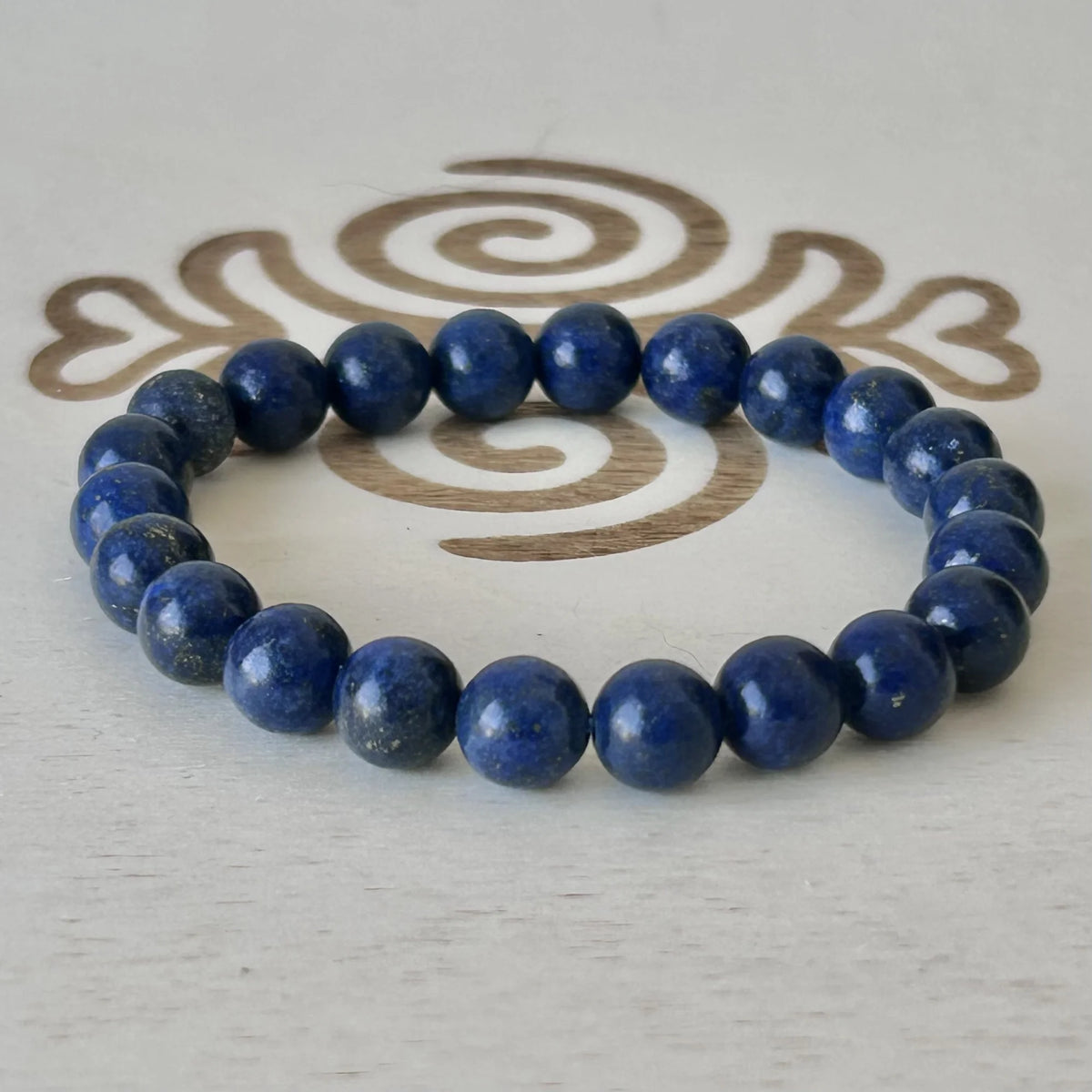 Bracelet Lapis-lazuli 8 mm – Gemavie
