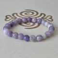 Bracelet Lépidolite 8 mm – Gemavie