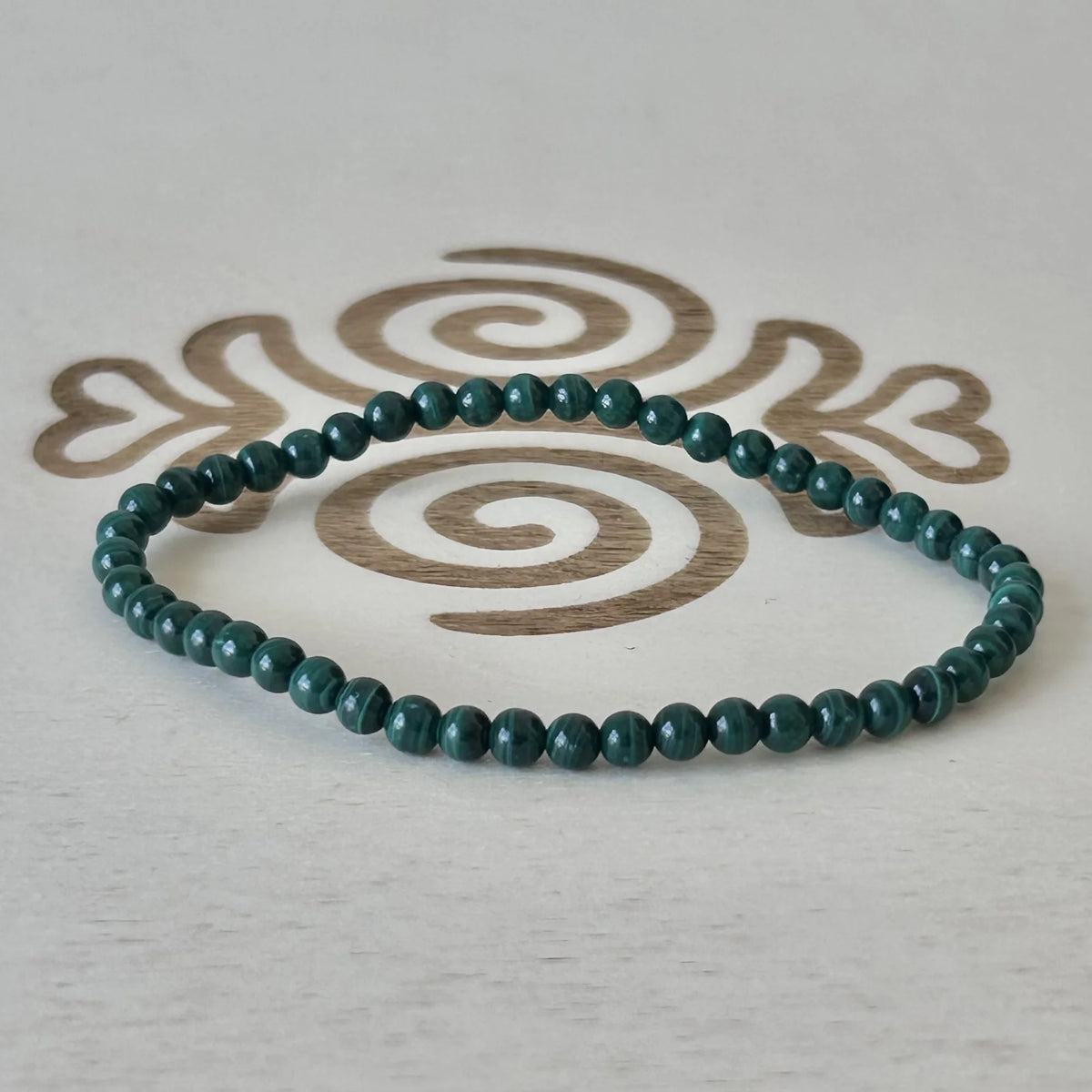 Bracelet Malachite 4 mm – Gemavie