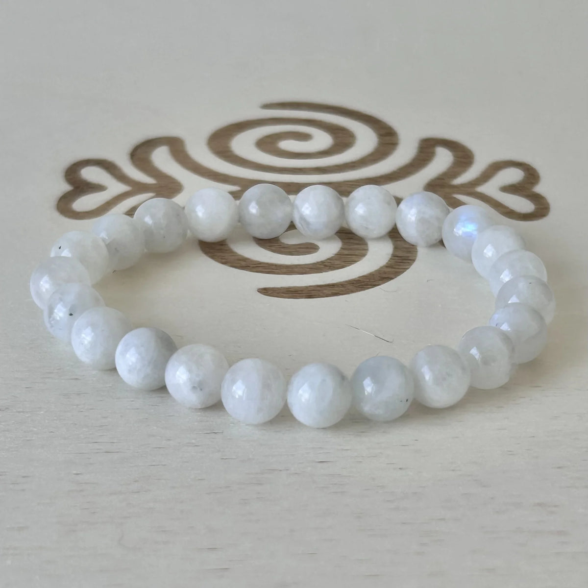 Bracelet Pierre de Lune 8 mm – Gemavie