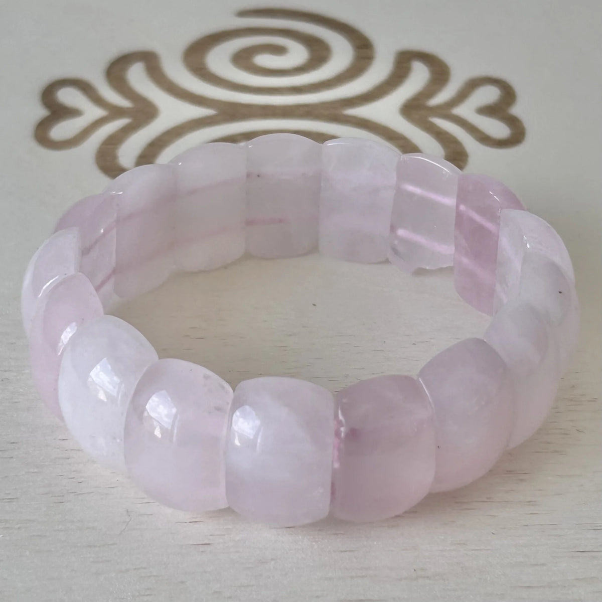 Bracelet Quartz rose rectangle – Gemavie