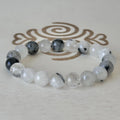 Bracelet Quartz tourmaline 10 mm – Gemavie